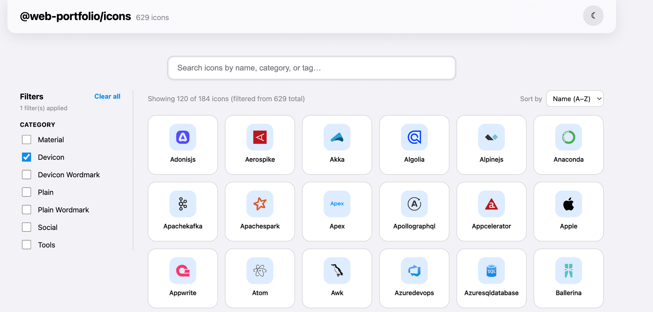 Screenshot of icon.getresume.dev